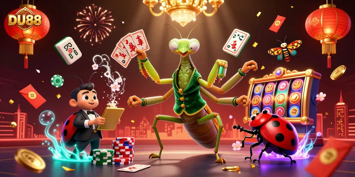 Engage in thrilling casino games at DU88 with vibrant visuals and exciting excitement of card games.