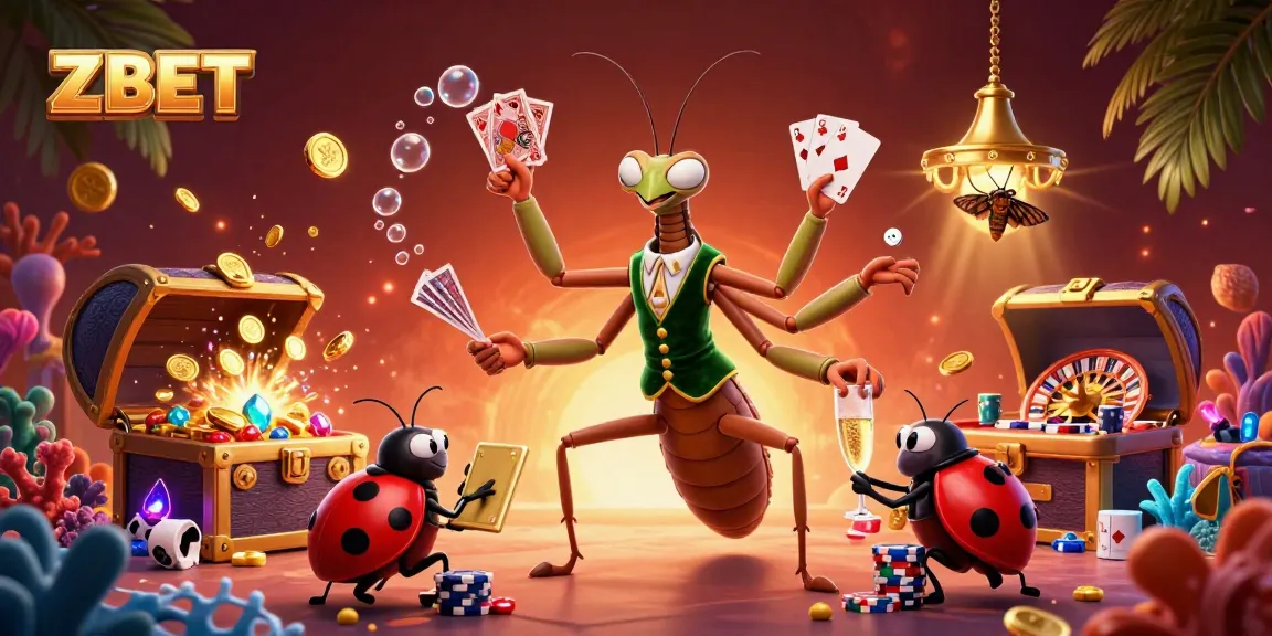 ZBET engages players with vibrant casino action in a dynamic atmosphere, showcasing games and rewards.