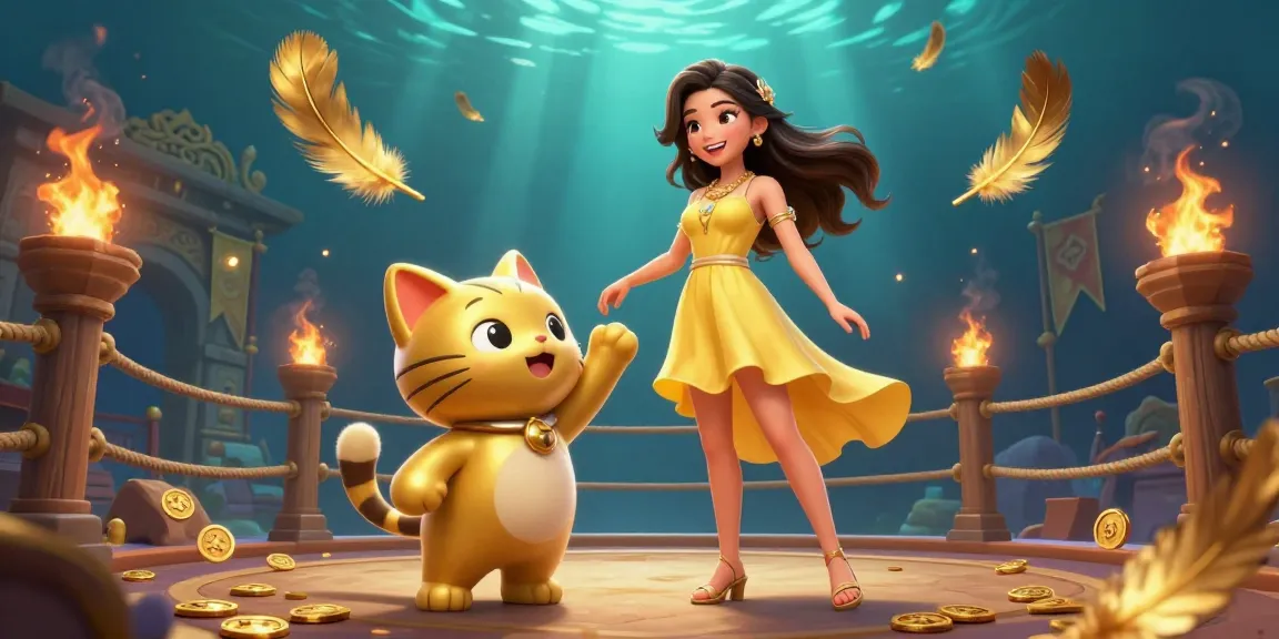Experience exciting gameplay at trang chủ tx88 with a cheerful Asian woman and golden lucky cat mascot in a vibrant casino setting.