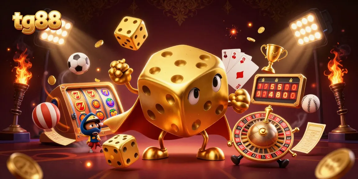 Experience immersive gambling action with tg88's dynamic casino characters and rich gaming elements.