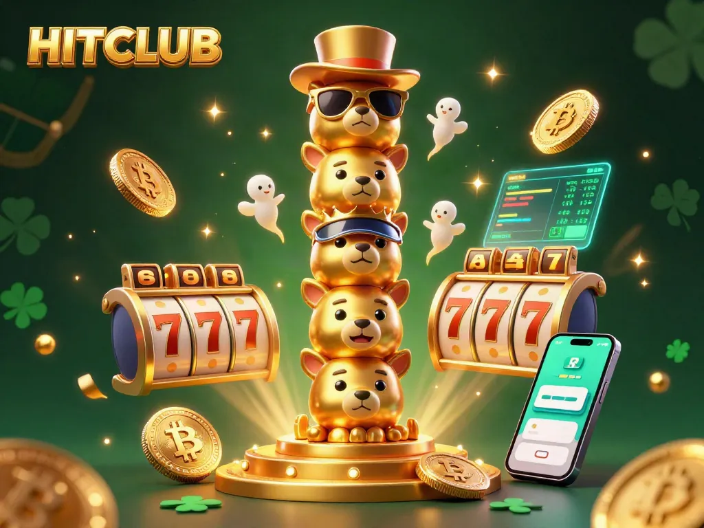 Engage with HITCLUB's vibrant online casino experience featuring dynamic slot and crypto elements.